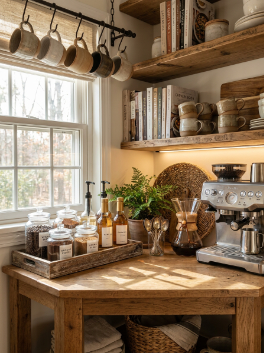 coffee bar station