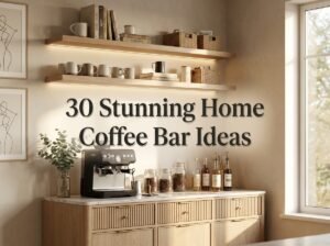 30 Stunning Home Coffee Bar Ideas You’ll Want to Copy