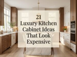 21 Luxury Kitchen Cabinet Ideas That Look Expensive